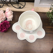Load image into Gallery viewer, Kitty Paw Cup With Saucer

