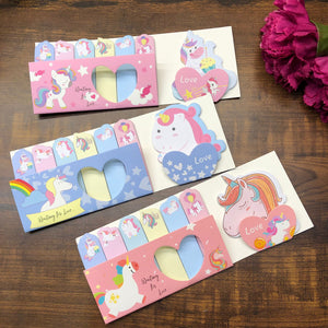 Pastel Stickynote & Bookmark - Assorted Colour