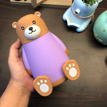 Load image into Gallery viewer, Bear Glass Insulated Flask
