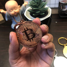 Load image into Gallery viewer, Bit Coin Keychain- Clearance Sale
