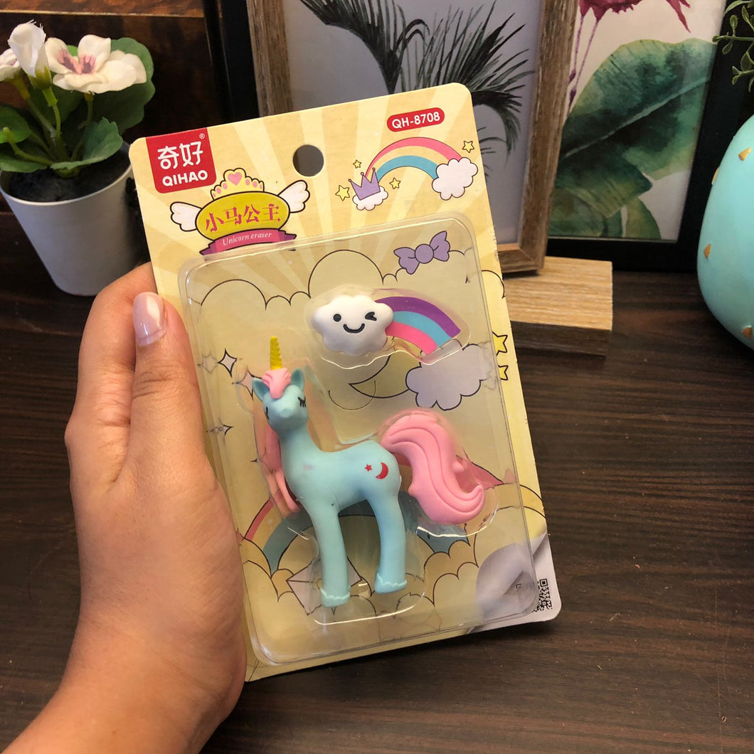 Unicorn Princess Eraser Set