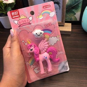 Unicorn Princess Eraser Set