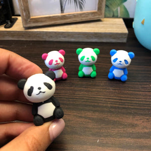 Panda Eraser : Assorted Design