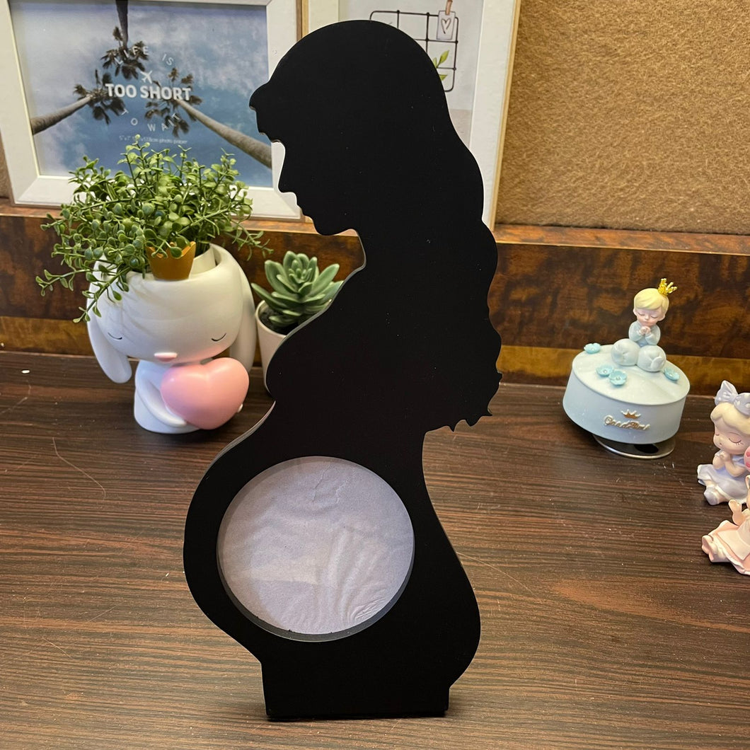 Wooden Pregnancy Photo Frame - Clearance Sale