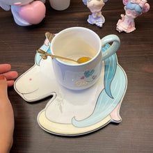 Load image into Gallery viewer, Unicorn Cup + snack Plate
