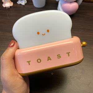 Cute Night Light Toast Lamp