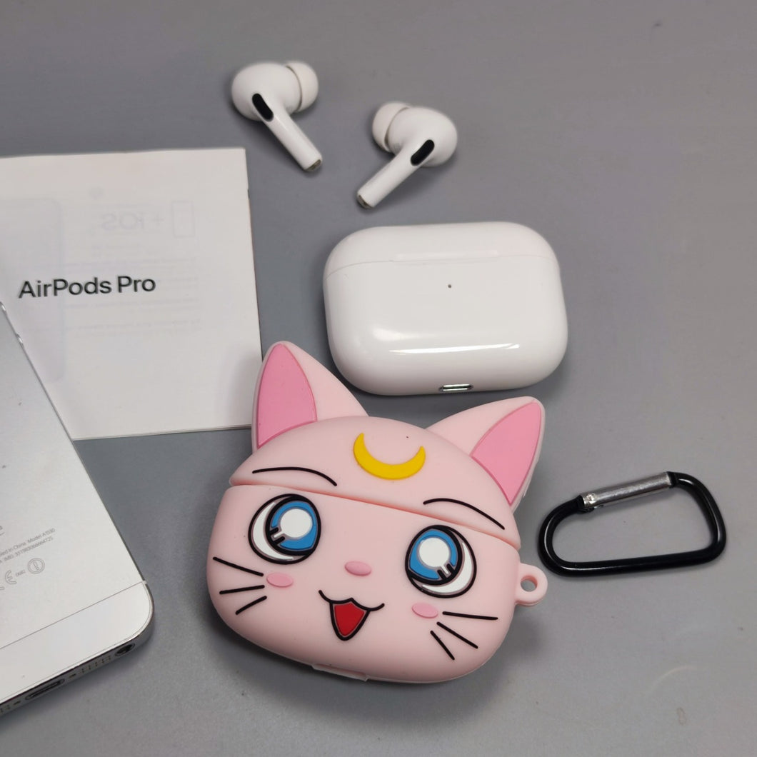 Happy Cat Silicon Airpods Pro Case - Clearance Sale