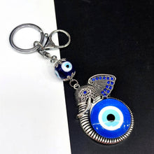 Load image into Gallery viewer, Evil Eye Keycharm
