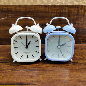 Pastel Mechanical Bell Alarm Clock - Clearance Sale