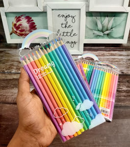 Dreamy Clouds Pastel Colour Pencils - pack of 12
