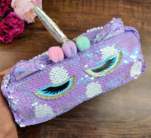 Load image into Gallery viewer, Unicorn Sequin Pouch - Medium
