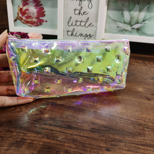 Holographic Stationery Pouch- Clearance Sale