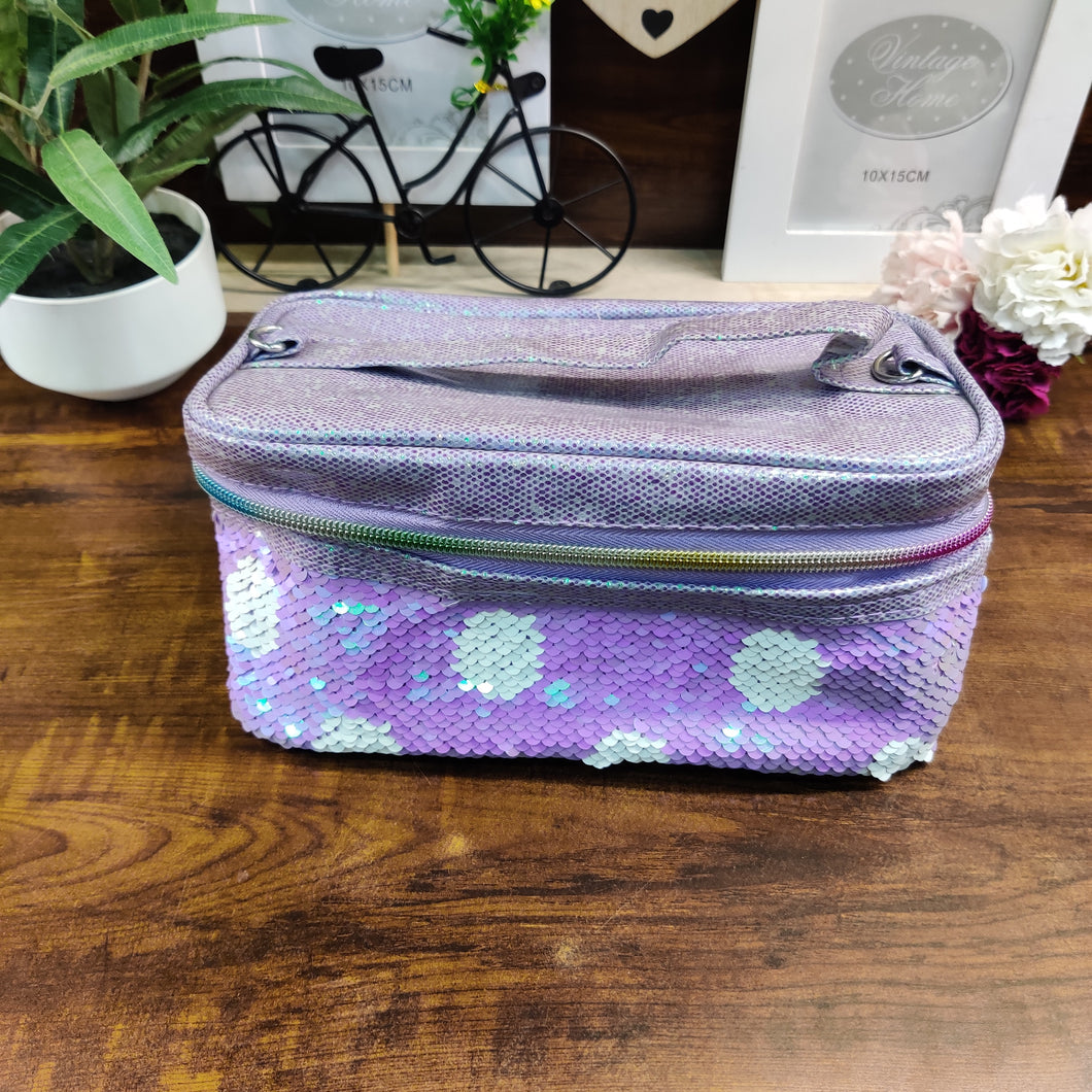 Sequin Vanity Pouch