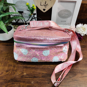 Sequin Vanity Pouch- Clearance Sale
