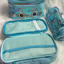 Load image into Gallery viewer, Premium Sequin Vanity Pouch Sea-Princess Green
