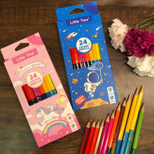 Load image into Gallery viewer, Unicorn &amp; Space Colouring Pencils - Set of 24 Colour Pencil
