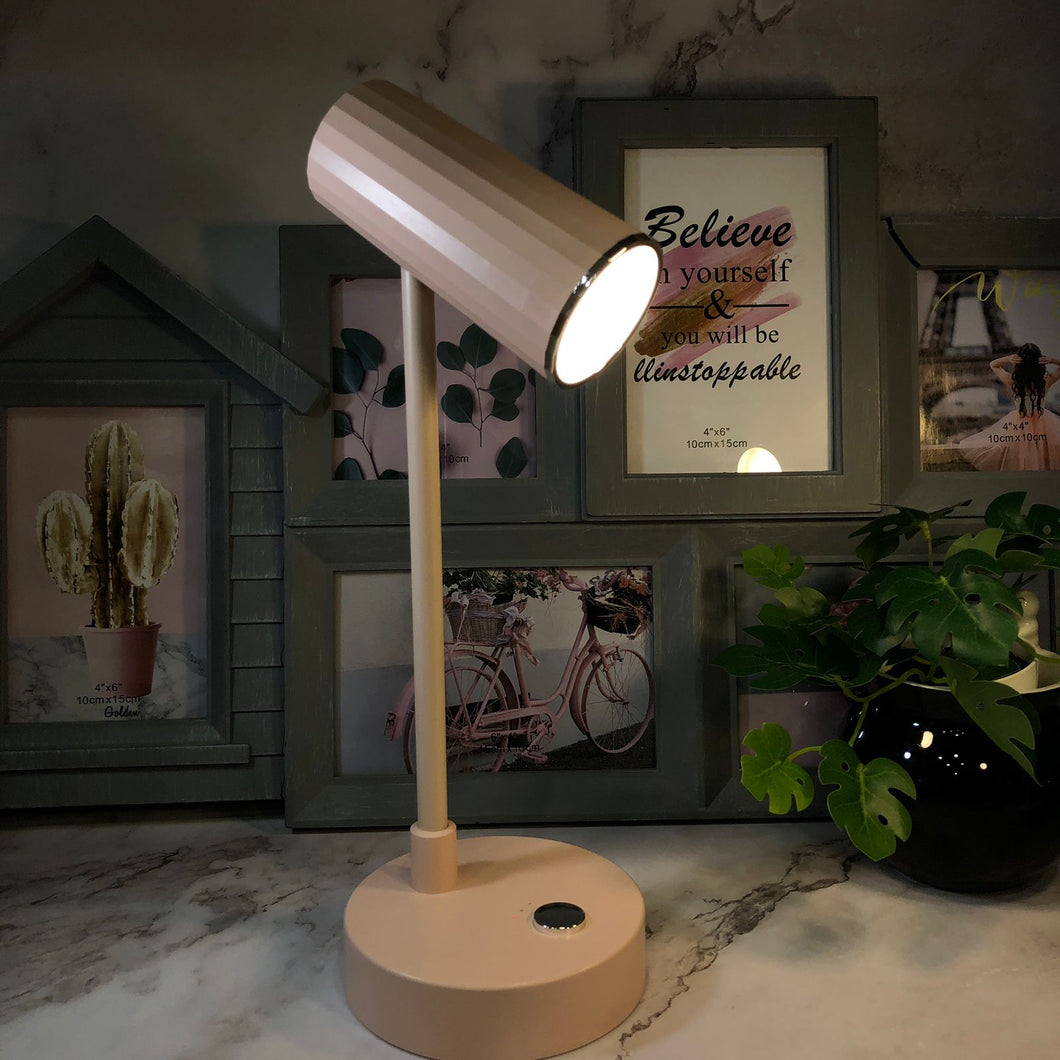 Classic Modern Solid Cylindrical Head Desk Lamp