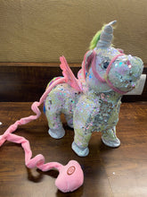 Load image into Gallery viewer, Unicorn Walking Toy with Wire Remote Leash
