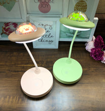 Load image into Gallery viewer, Flying Saucer Desk Lamp With Flexi Neck- Clearance Sale
