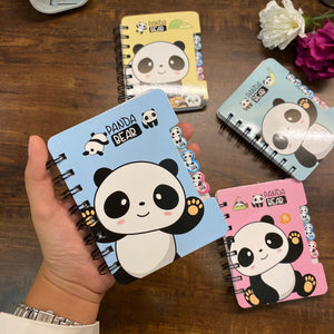 Panda Loves You More Pocket Diary : Assorted colour